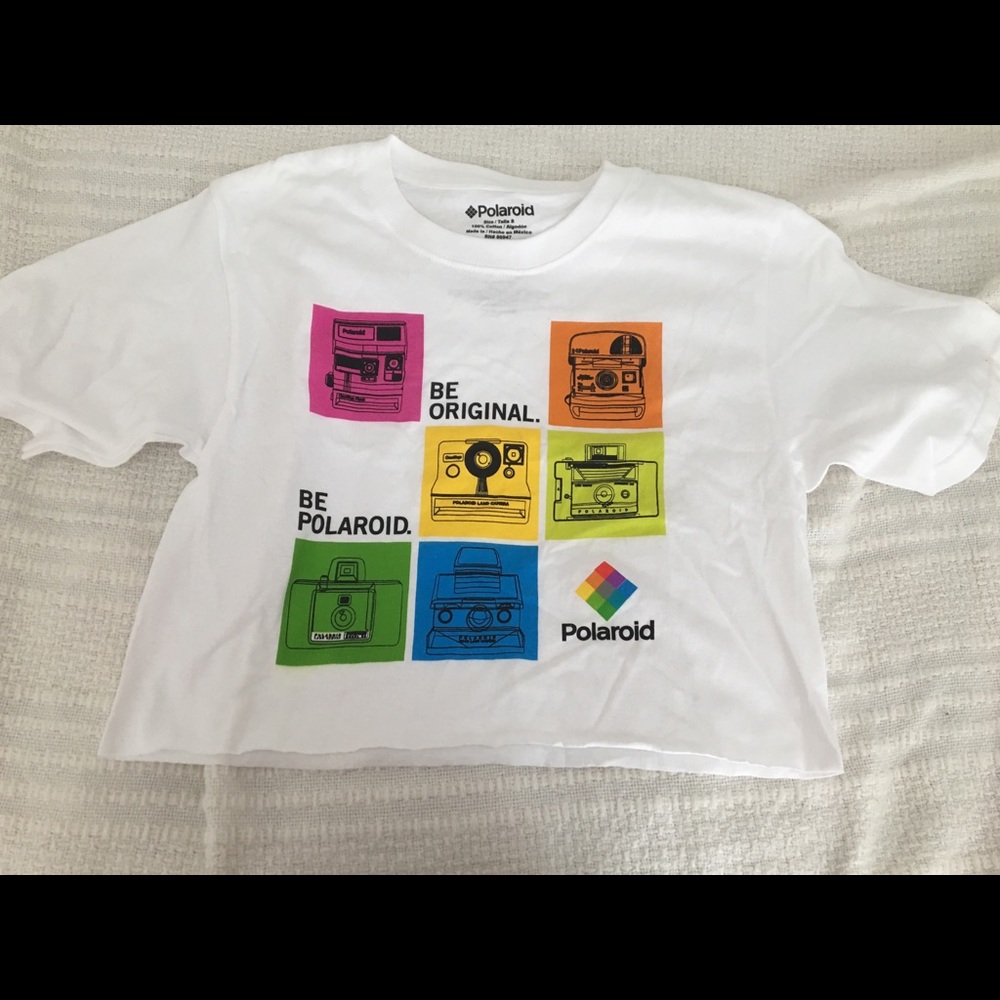 Polaroid Crop tee